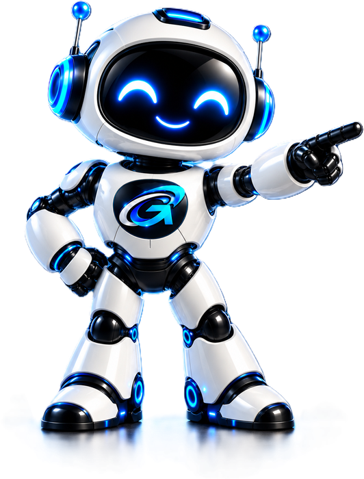 Gadget Guy pointing