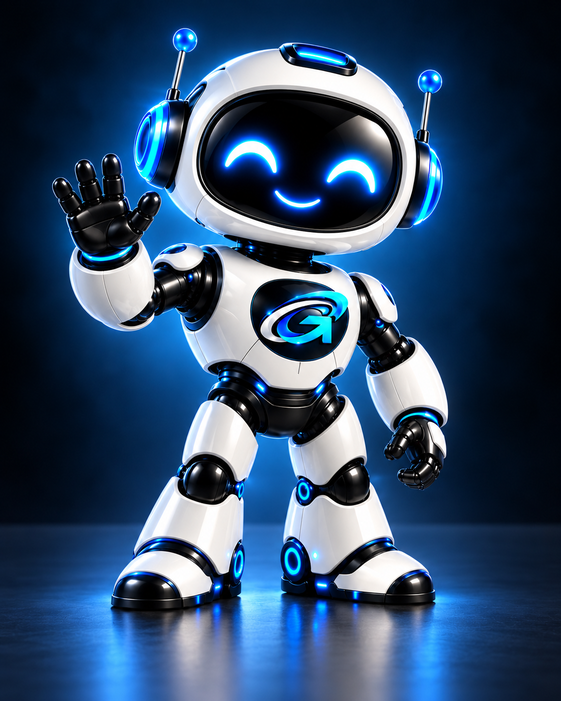 Gadget Guy waving