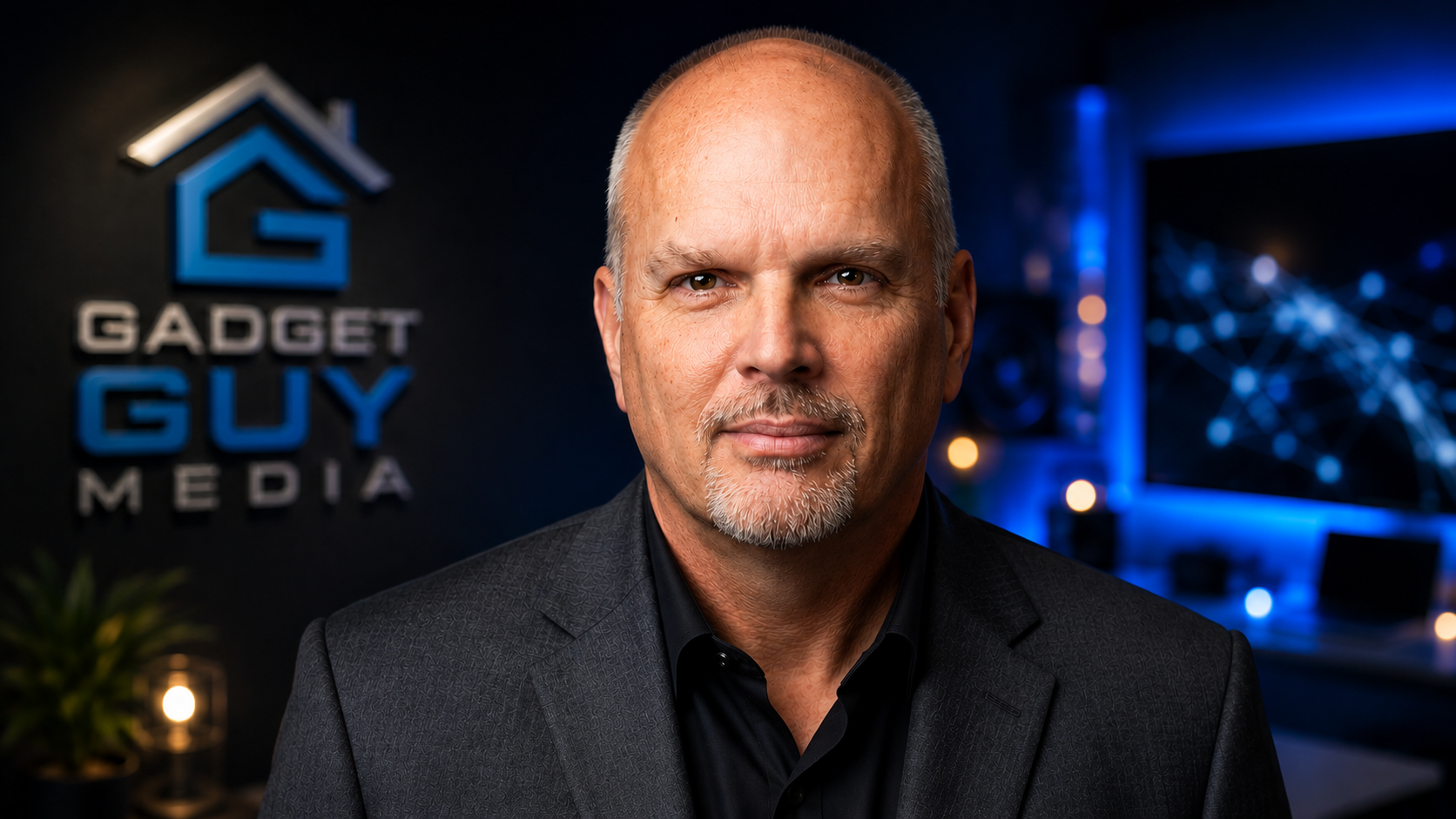 Robert — founder of Gadget Guy Media, in the studio